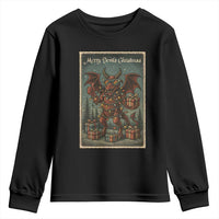 Jersey Devil Merry Devils Christmas Gift Youth Sweatshirt - Wonder Print Shop