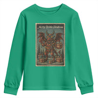 Jersey Devil Merry Devils Christmas Gift Youth Sweatshirt - Wonder Print Shop