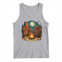 Funny Bigfoot And Jersey Devil Camping Cryptid Gift Tank Top - Wonder Print Shop