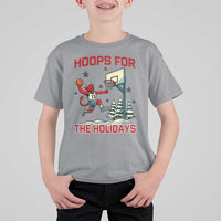 Funny Christmas Basketball Jersey Devil T Shirt For Kid Hoops For The Holidays - Wonder Print Shop