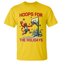 Funny Christmas Basketball Jersey Devil T Shirt Hoops For The Holidays - Wonder Print Shop
