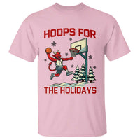 Funny Christmas Basketball Jersey Devil T Shirt Hoops For The Holidays - Wonder Print Shop