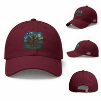 Jersey Devil Starry Night Baseball Cap Van Gogh Cryptid Gift