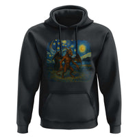 Jersey Devil Starry Night Hoodie Van Gogh Cryptid Gift - Wonder Print Shop