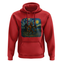 Jersey Devil Starry Night Hoodie Van Gogh Cryptid Gift - Wonder Print Shop