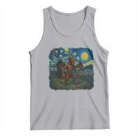 Jersey Devil Starry Night Tank Top Van Gogh Cryptid Gift - Wonder Print Shop