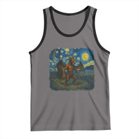 Jersey Devil Starry Night Tank Top Van Gogh Cryptid Gift - Wonder Print Shop