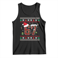 Funny Six Seven Meme Christmas Ugly Sweater Tank Top Trendy Tiktok Gift - Wonder Print Shop