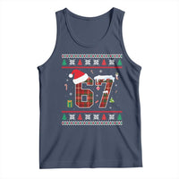 Funny Six Seven Meme Christmas Ugly Sweater Tank Top Trendy Tiktok Gift - Wonder Print Shop