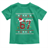 Funny Six Seven Meme Christmas Ugly Sweater Toddler T Shirt Trendy Tiktok Gift - Wonder Print Shop