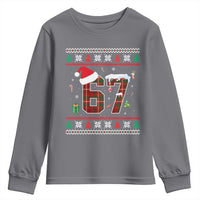 Funny Six Seven Meme Christmas Ugly Sweater Youth Sweatshirt Trendy Tiktok Gift - Wonder Print Shop