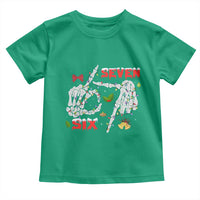 Six And Seven Meme Skeleton Toddler T Shirt Funny Trendy Christmas Party Gift - Wonder Print Shop