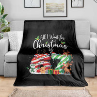 All I Want For Christmas Is 67 Throw Blanket Trending Meme Holiday Gift - Wonder Print Shop