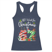 All I Want For Christmas Is 67 Racerback Tank Top Trending Meme Holiday Gift - Wonder Print Shop