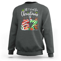 All I Want For Christmas Is 67 Sweatshirt Trending Meme Holiday Gift - Wonder Print Shop