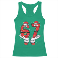 Funny 67 Meme Racerback Tank Top Funny Christmas Party Holiday Gift - Wonder Print Shop