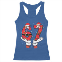 Funny 67 Meme Racerback Tank Top Funny Christmas Party Holiday Gift - Wonder Print Shop