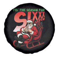 Tis The Season For Sixx Seven Meme Spare Tire Cover Funny Trendy Christmas Party Gift - Wonder Print Shop