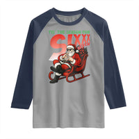 Tis The Season For Sixx Seven Meme Raglan Shirt Funny Trendy Christmas Party Gift - Wonder Print Shop