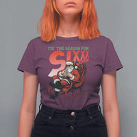 Tis The Season For Sixx Seven Meme T Shirt For Women Funny Trendy Christmas Party Gift - Wonder Print Shop