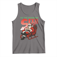 Tis The Season For Sixx Seven Meme Tank Top Funny Trendy Christmas Party Gift - Wonder Print Shop