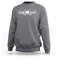 Got Ice Sweatshirt Funny Hockey Lover Gift - Wonder Print Shop