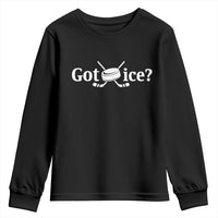 Got Ice Youth Sweatshirt Funny Hockey Lover Gift - Wonder Print Shop