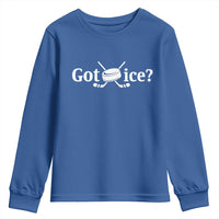 Got Ice Youth Sweatshirt Funny Hockey Lover Gift - Wonder Print Shop
