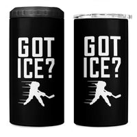 Got Ice 4 in 1 Can Cooler Tumbler Funny Youth Ice Hockey Gift - Wonder Print Shop