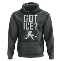 Got Ice Hoodie Funny Youth Ice Hockey Gift - Wonder Print Shop