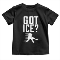 Got Ice Toddler T Shirt Funny Youth Ice Hockey Gift - Wonder Print Shop