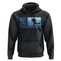 Got Ice Hoodie Ocean Blue Retro Ice Hockey Sport Lover Gift - Wonder Print Shop