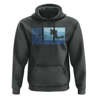 Got Ice Hoodie Ocean Blue Retro Ice Hockey Sport Lover Gift - Wonder Print Shop