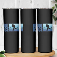 Got Ice Skinny Tumbler Ocean Blue Retro Ice Hockey Sport Lover Gift - Wonder Print Shop