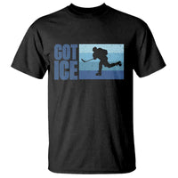 Got Ice T Shirt Ocean Blue Retro Ice Hockey Sport Lover Gift - Wonder Print Shop