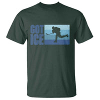 Got Ice T Shirt Ocean Blue Retro Ice Hockey Sport Lover Gift - Wonder Print Shop