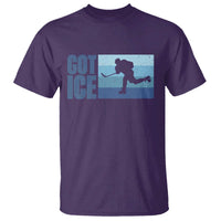 Got Ice T Shirt Ocean Blue Retro Ice Hockey Sport Lover Gift - Wonder Print Shop