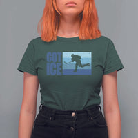 Got Ice T Shirt For Women Ocean Blue Retro Ice Hockey Sport Lover Gift - Wonder Print Shop