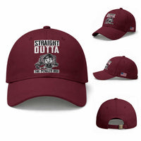 Straight Outta The Penalty Box Baseball Cap Funny Hockey Gift For Boys