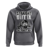 Straight Outta The Penalty Box Hoodie Funny Hockey Gift For Boys - Wonder Print Shop