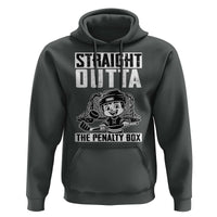 Straight Outta The Penalty Box Hoodie Funny Hockey Gift For Boys - Wonder Print Shop