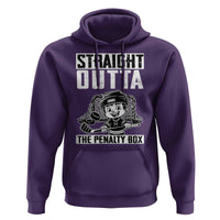 Straight Outta The Penalty Box Hoodie Funny Hockey Gift For Boys - Wonder Print Shop