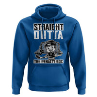 Straight Outta The Penalty Box Hoodie Funny Hockey Gift For Boys - Wonder Print Shop