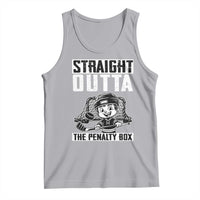 Straight Outta The Penalty Box Tank Top Funny Hockey Gift For Boys - Wonder Print Shop