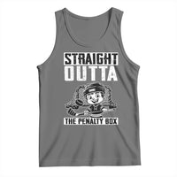 Straight Outta The Penalty Box Tank Top Funny Hockey Gift For Boys - Wonder Print Shop