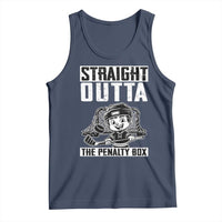 Straight Outta The Penalty Box Tank Top Funny Hockey Gift For Boys - Wonder Print Shop
