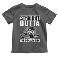 Straight Outta The Penalty Box Toddler T Shirt Funny Hockey Gift For Boys - Wonder Print Shop
