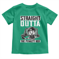 Straight Outta The Penalty Box Toddler T Shirt Funny Hockey Gift For Boys - Wonder Print Shop