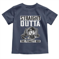 Straight Outta The Penalty Box Toddler T Shirt Funny Hockey Gift For Boys - Wonder Print Shop