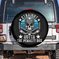 Straight Outta The Penalty Box Hockey Spare Tire Cover Funny Skull Player Gift - Wonder Print Shop